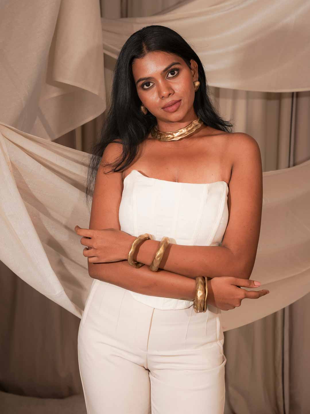 Classic White Corset