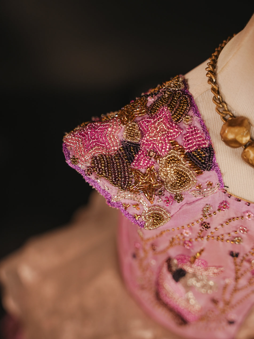 Lavender Royale – Draped Gown for Girls