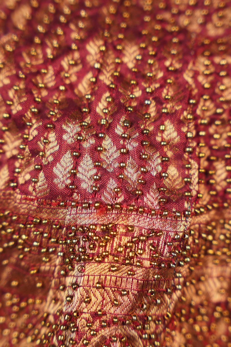 Regal Rose – Embroidered Silk Gown for Baby Girls