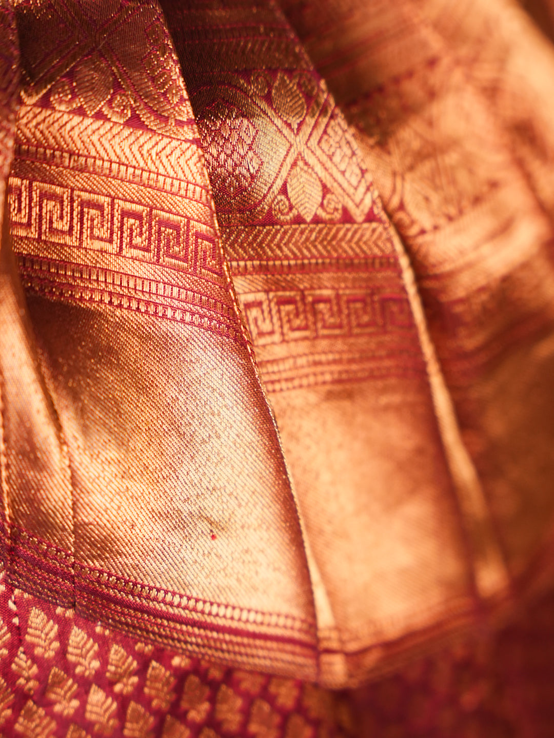 Regal Rose – Embroidered Silk Gown for Baby Girls