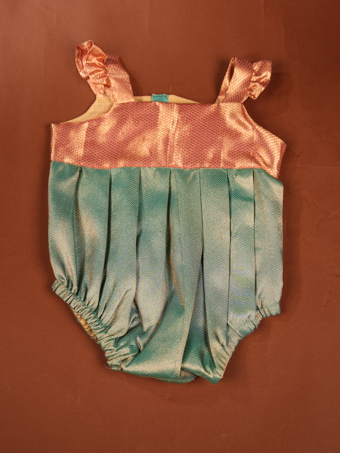 Copper Grove – Silk Romper for Baby Girls