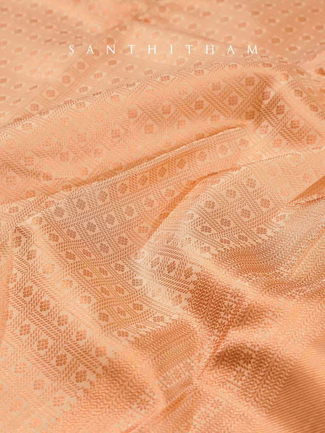 Sandal Colour Soft Silk Saree