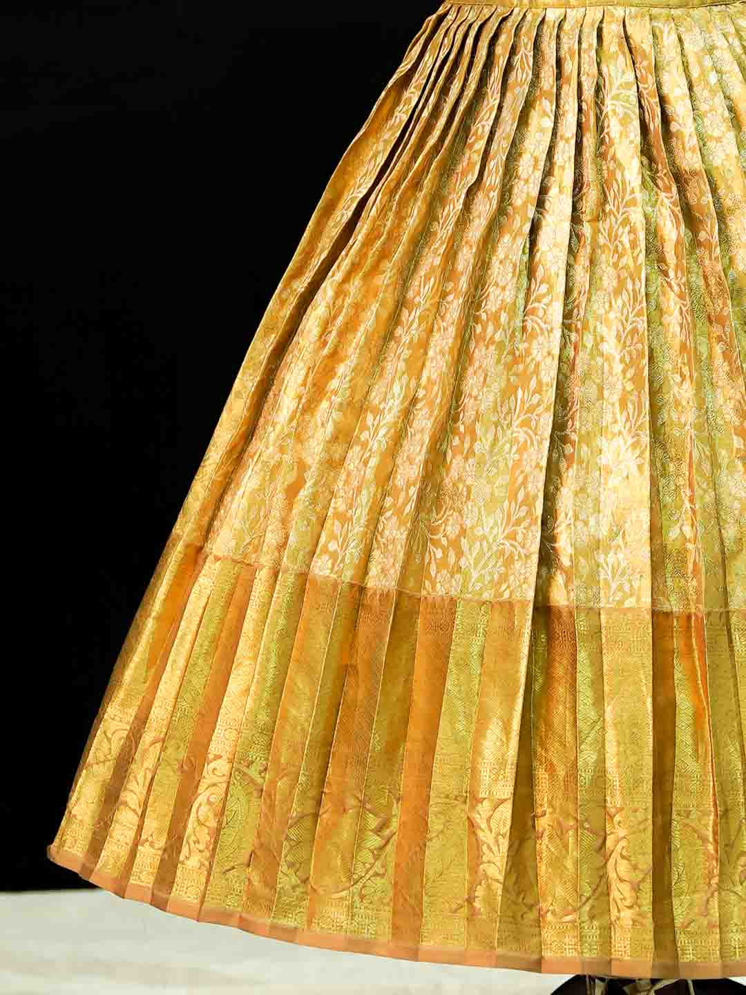 Golden Bloom Lehenga