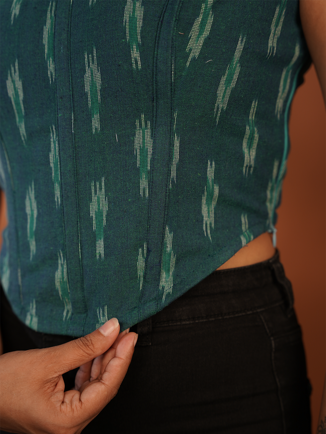 Teal Green Corset Top – Stylish and Flattering for Any Occasion