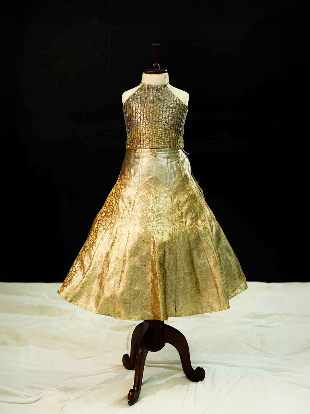 Lustrous Gold Lehenga