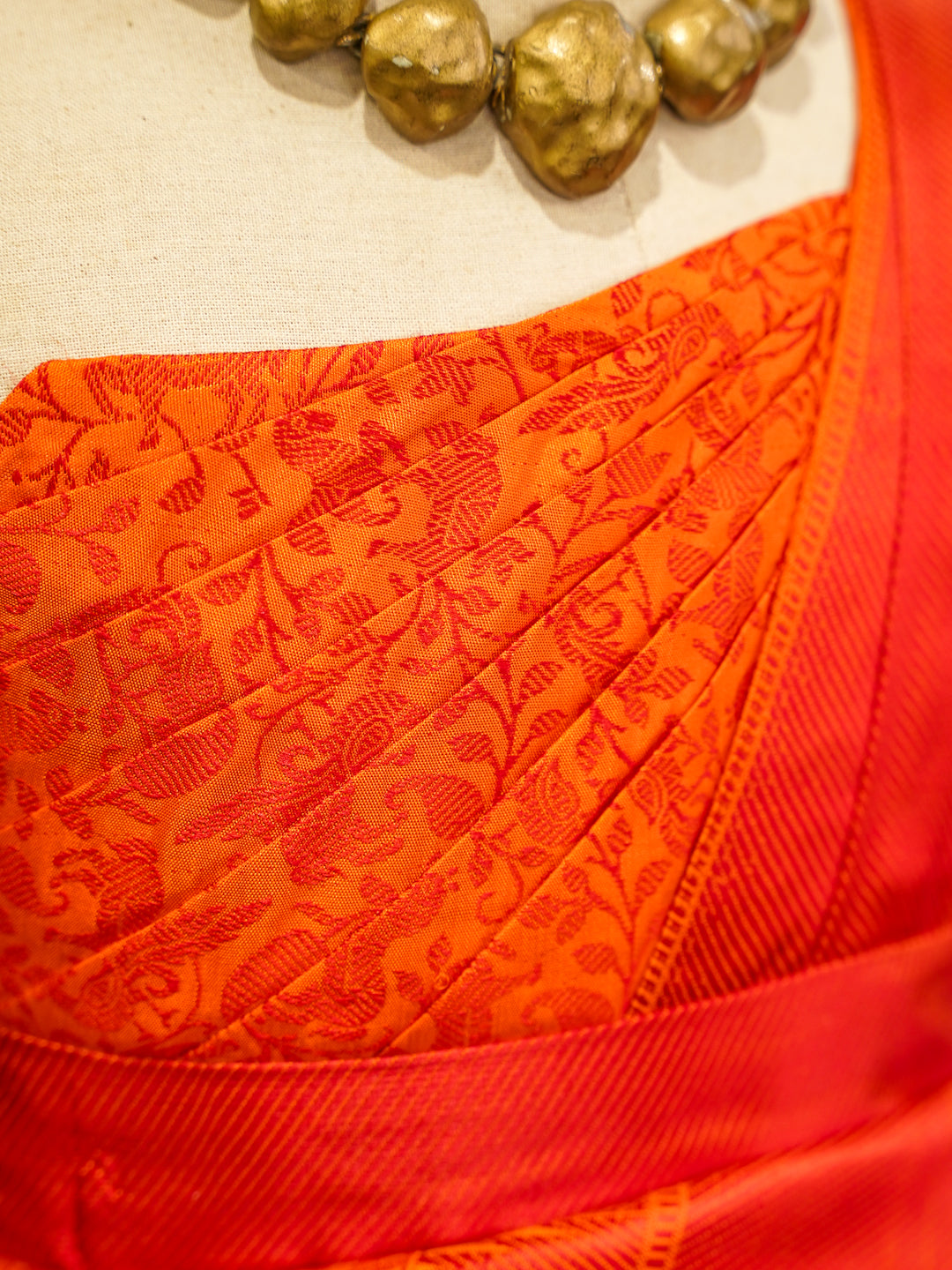 Vanasingaram Kids Kanchipuram Silk Gown – Glory of the Forest