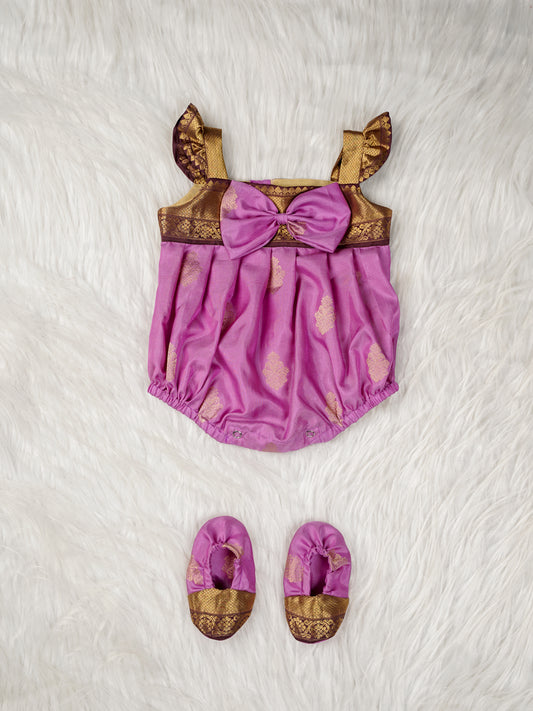 Blossom Grace Baby Romper Set