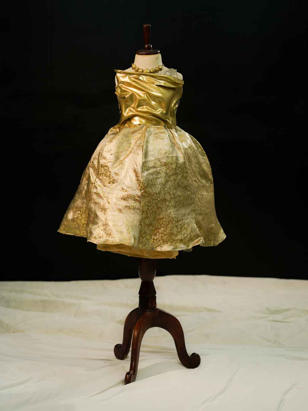 Opulent Gold Gown