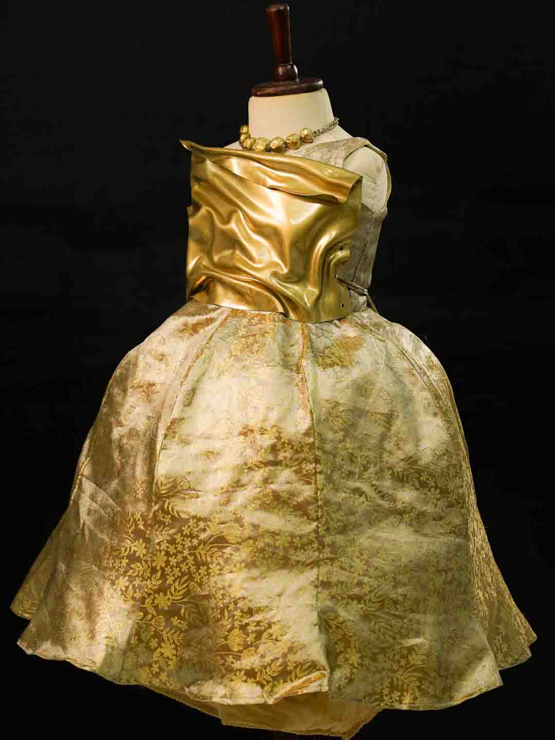 Opulent Gold Gown