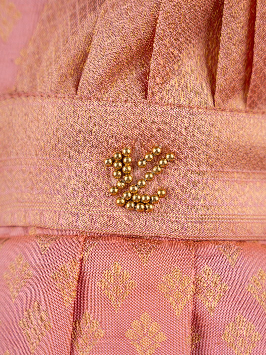 Soft Pink Kanjivaram Silk Gown