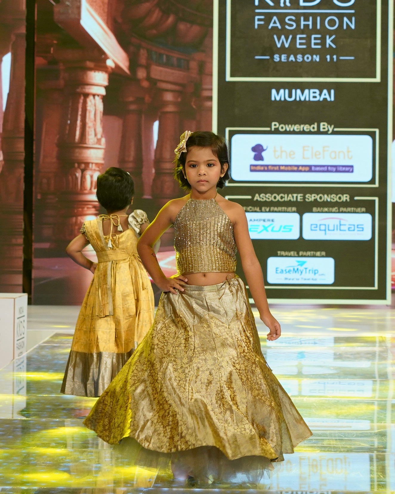 Lustrous Gold Lehenga