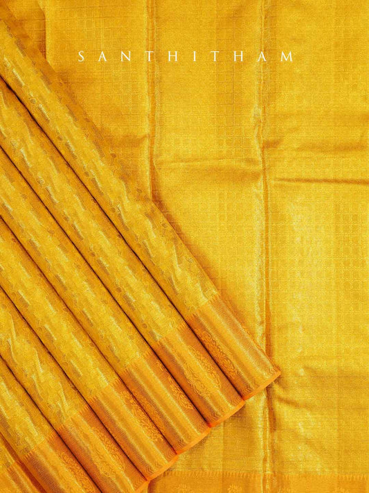 Midas Gold Silk Saree