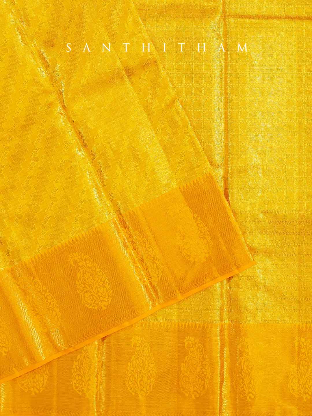 Midas Gold Silk Saree