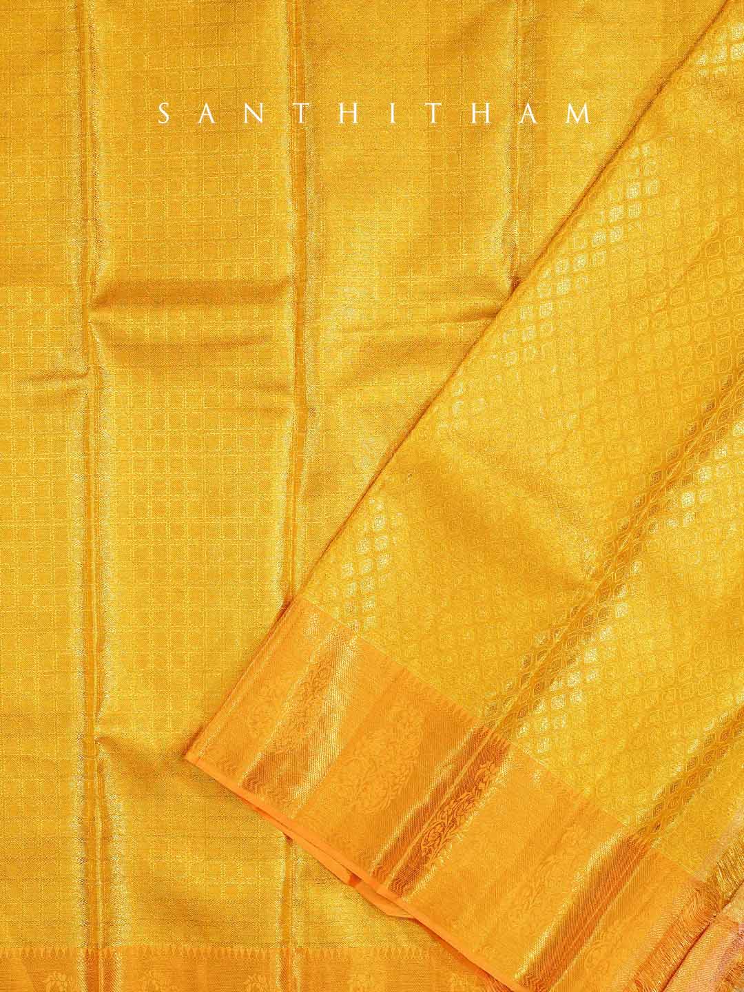 Midas Gold Silk Saree