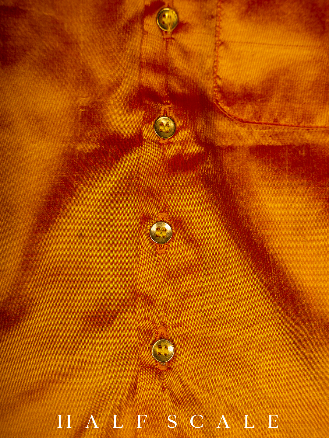 Gold and Lavendar Kanjivaram Silk Dhoti Pants Set Clothing Half Scale